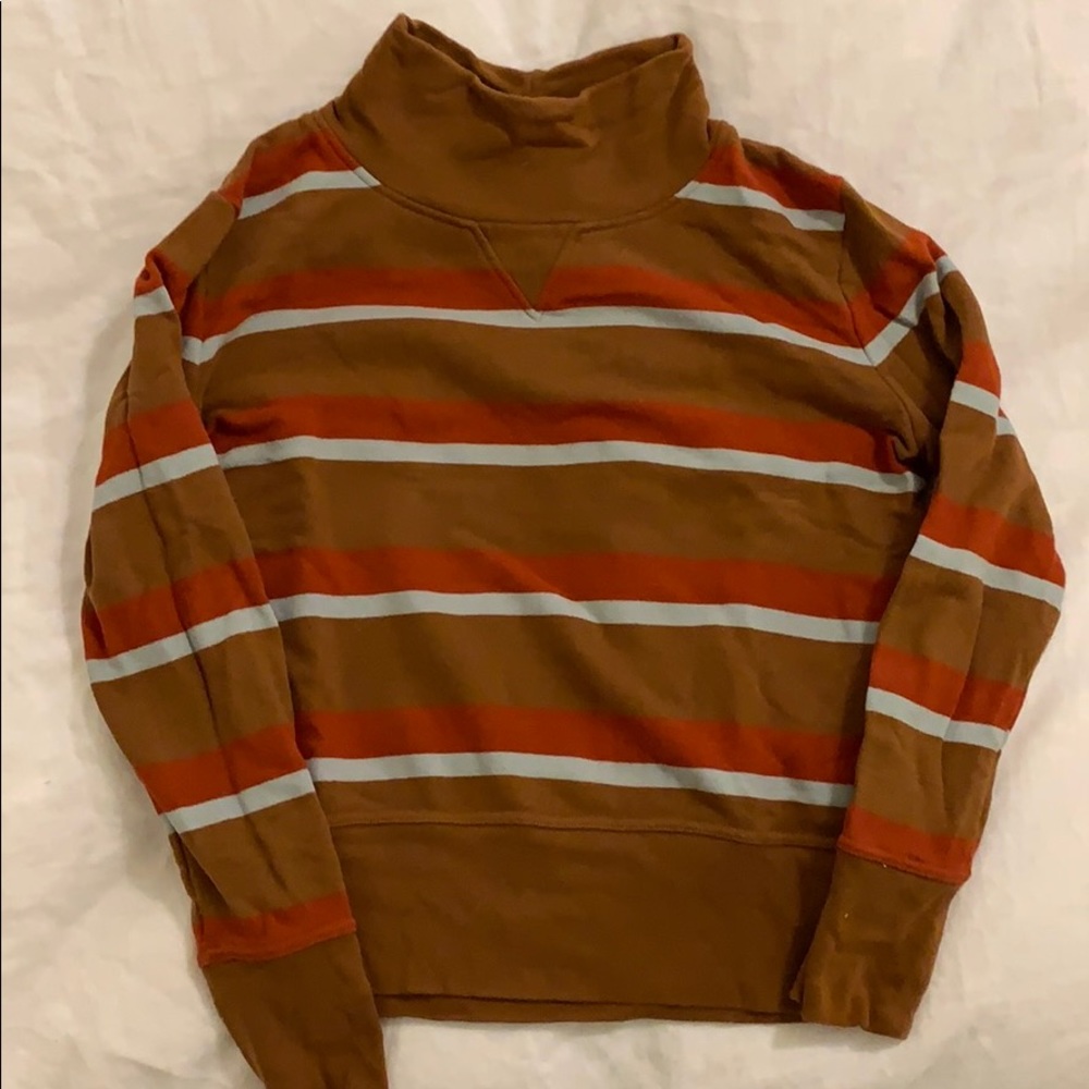 Madewell by mile(s) pumpkin spice sweater, size medium